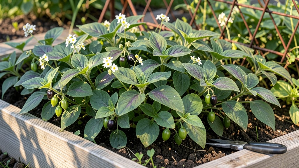 Purple Nightshade Leaves: Edible Greens With Nutty, Earthy Flavor