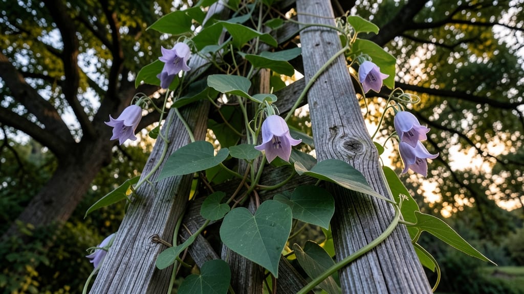 Cobaea Scandens: Cup-and-Saucer Vine with Unique Flowers