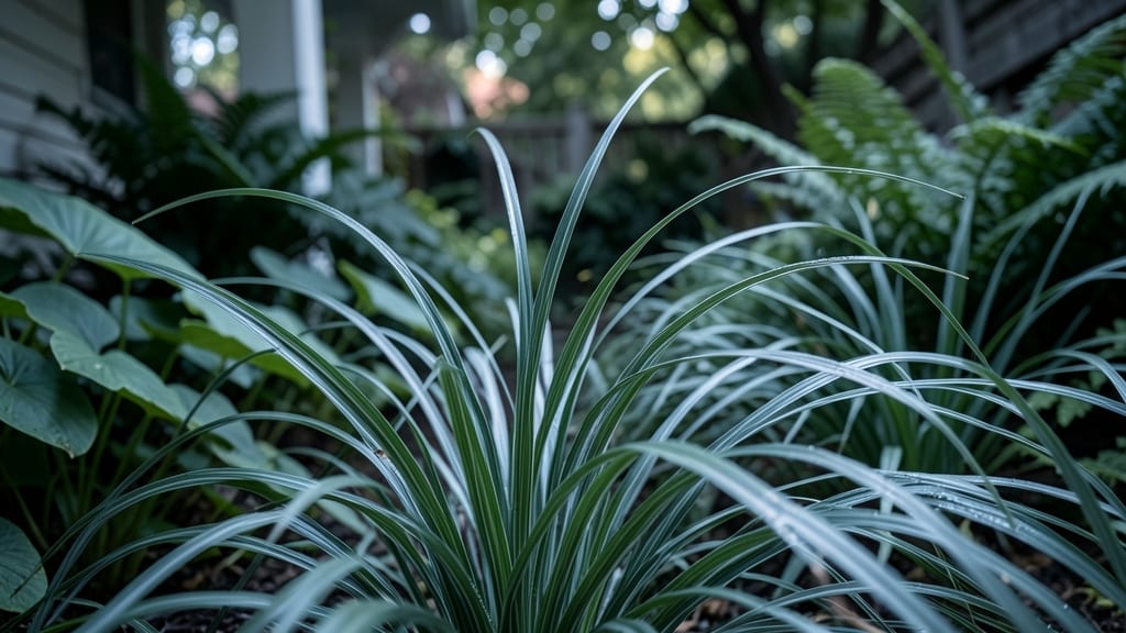 Liriope Grass for Texture