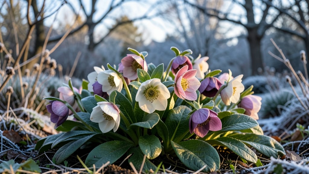Hellebores for Early Winter Color
