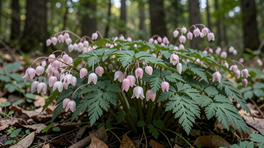 Bleeding Heart with Heart-Shaped Blooms