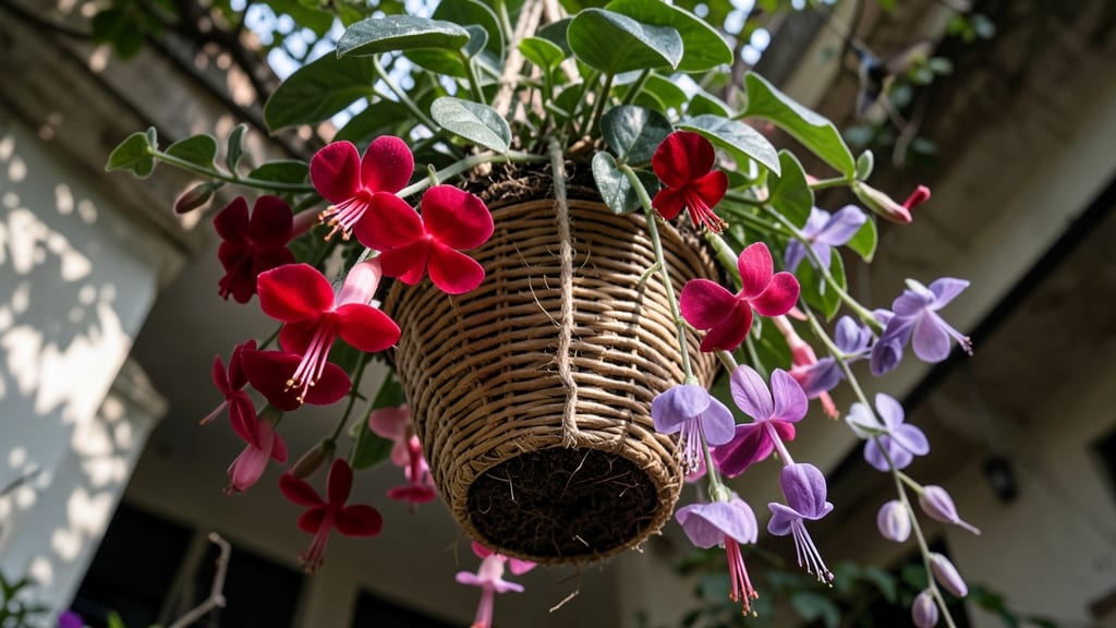 Fuchsia Trailing Plants for Cascading Color