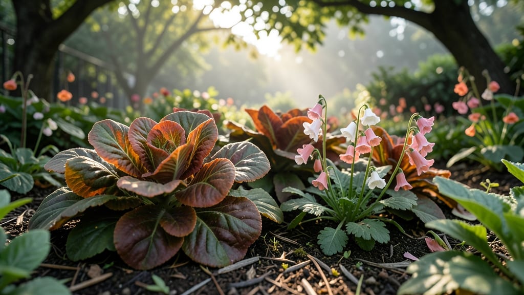 Heucheras with Coral Bells