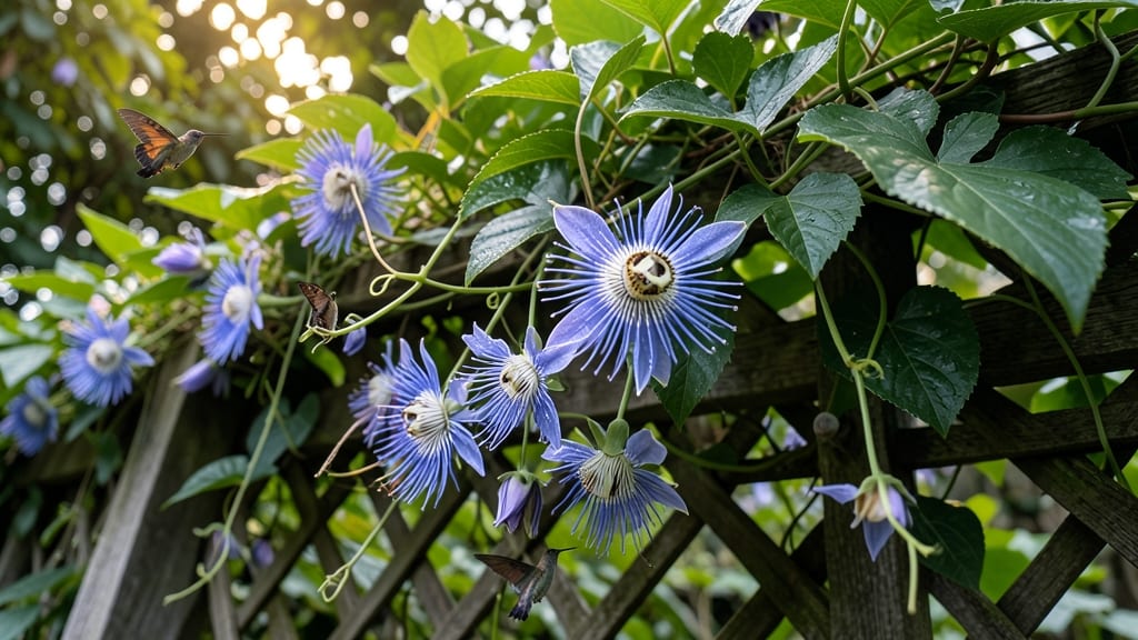 Passionflower Passiflora Caerulea for Butterfly Magnet