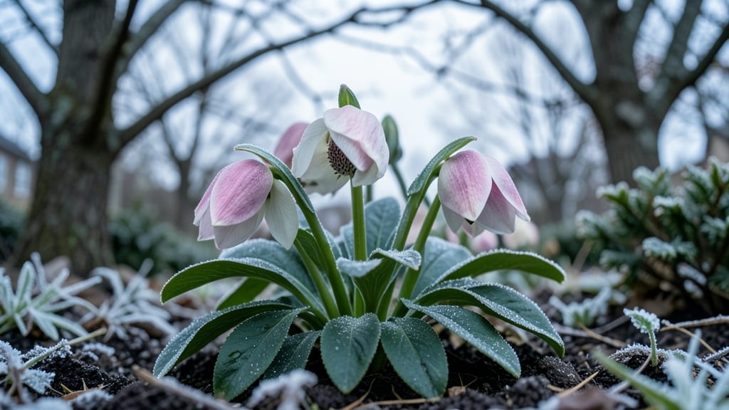 Hellebores With Winter-To-Spring Blooms