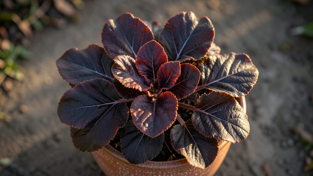 Coral Bells with Chocolate Chip Leaves