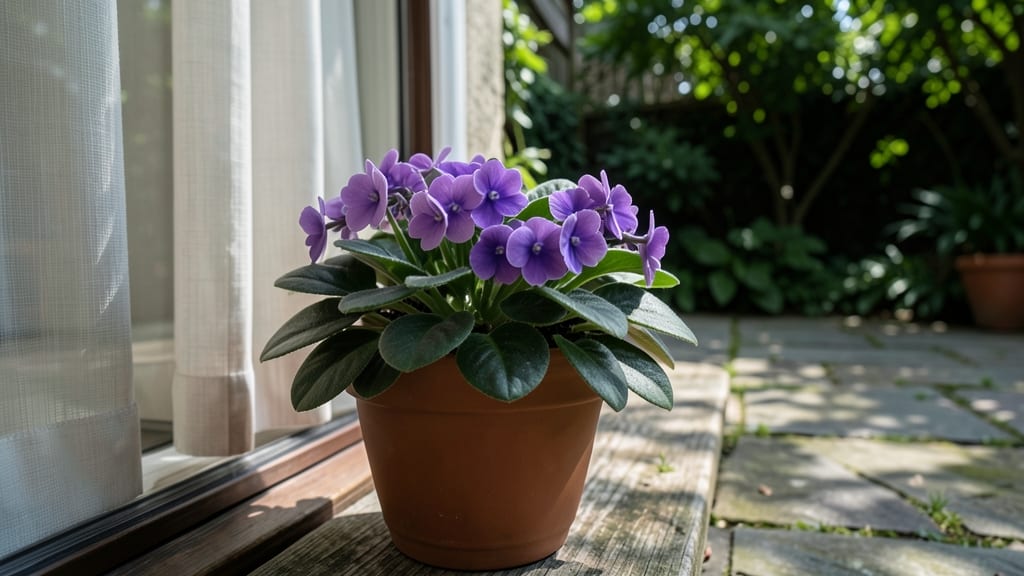 African Violets for Indoor-Outdoor Glamour