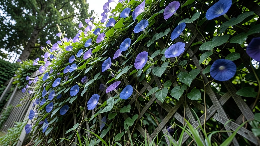 Morning Glory Ipomoea Purpurea: Fast-Growing Annual for Quick Coverage