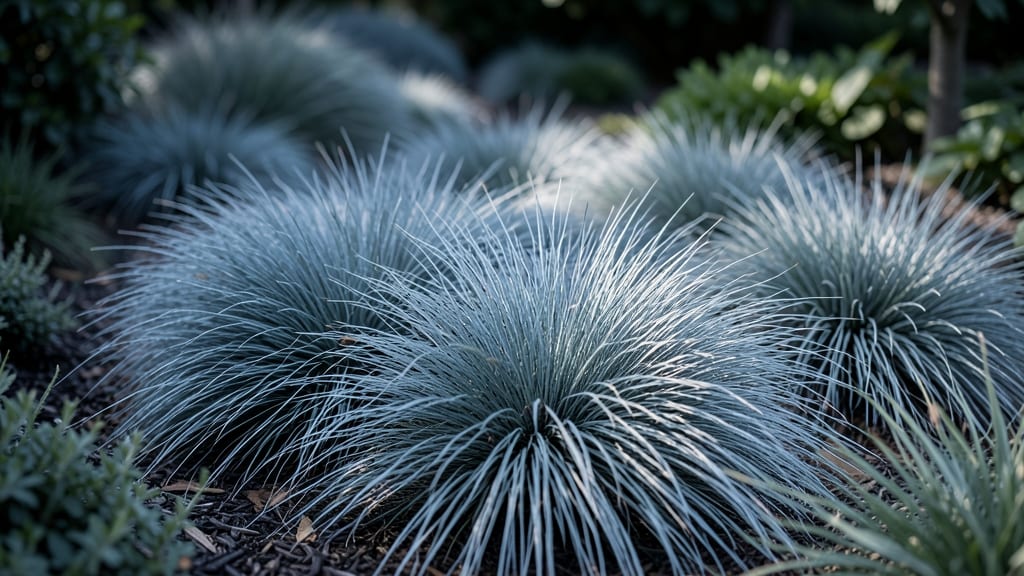 Blue Fescue Grass for Cool-Toned Gardens