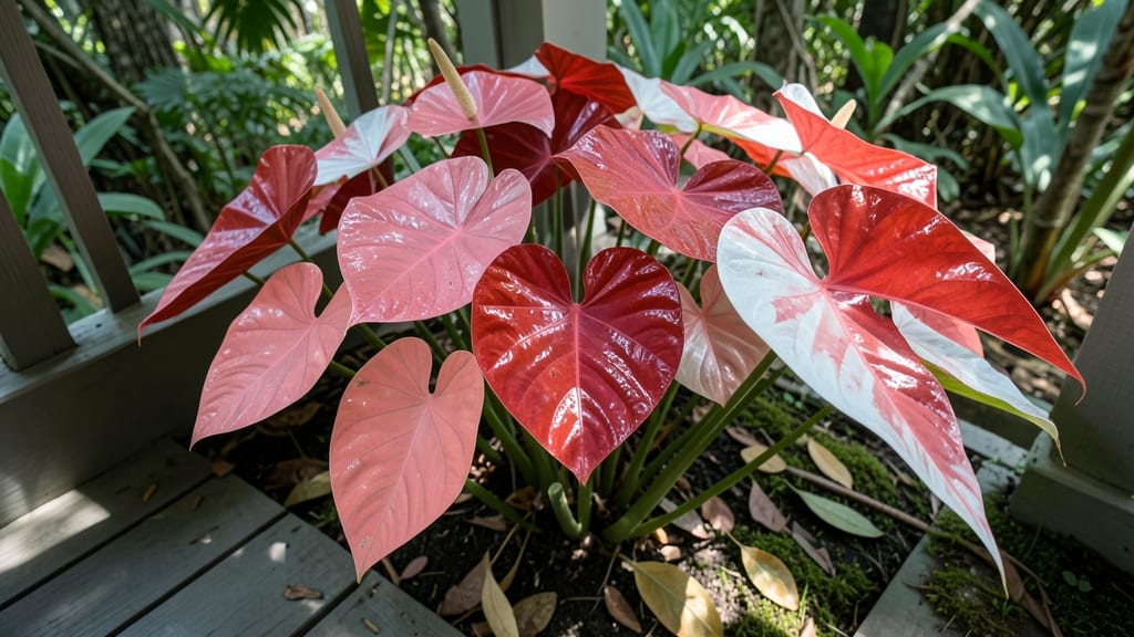 Caladiums for Tropical Flair