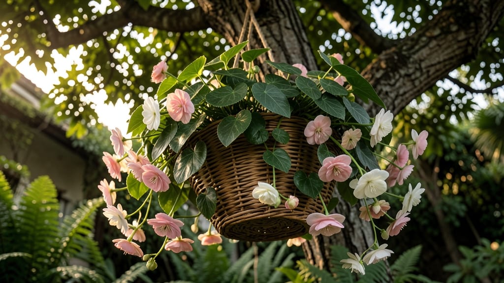 Begonia Elatior with Cascade Habit