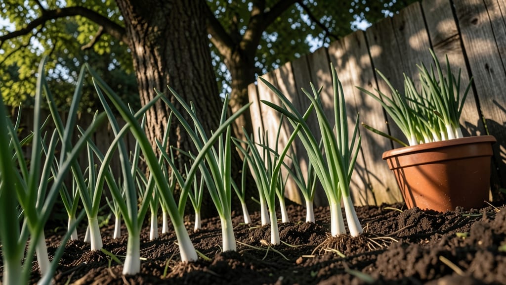 Scallions for Low-Light Green Onions