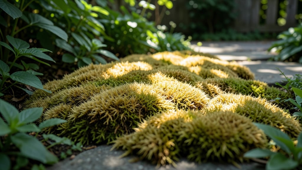 Gold Moss for Sunlit Shade Spots