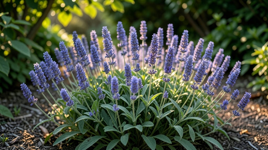 Lavender Hidcote Blue Flowers