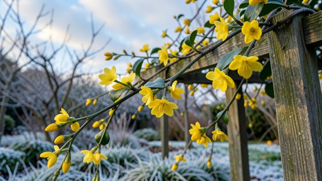 Winter Jasmine 'Jasminoides' for Early Spring Color