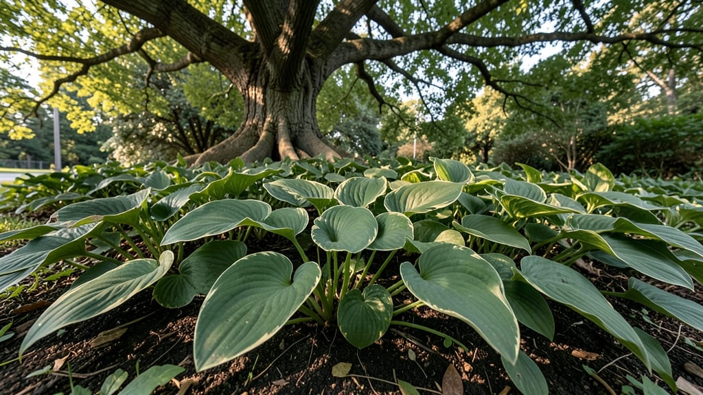 Hostas for Textured Ground Cover
