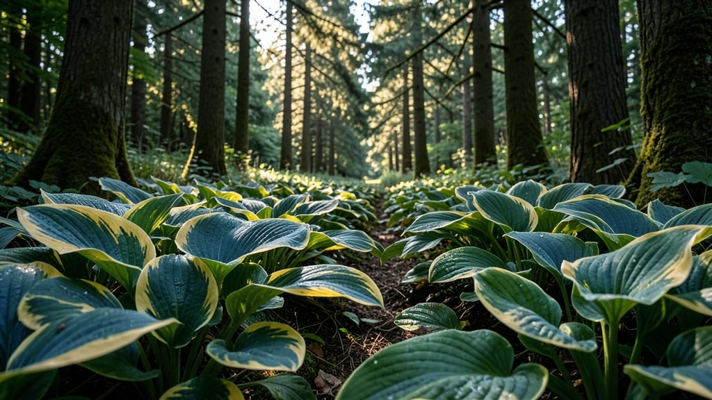 Hostas for Textured Ground Cover