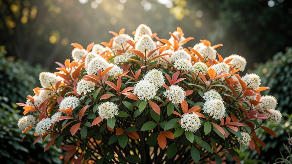 Dwarf Fothergilla for Fragrant Flowers