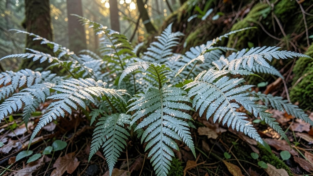 Japanese Painted Fern For Texture