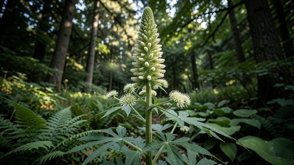 Actaea Cimicifuga for Fern-Like Leaves and Summer Flowers