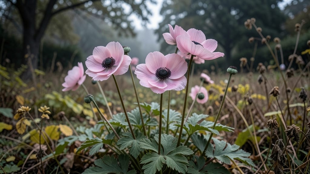 Japanese Anemone Late-Season Stunner