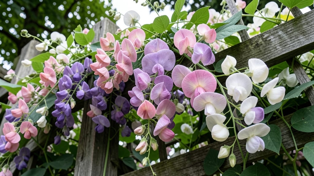Sweet Pea for Seasonal Color Bursts