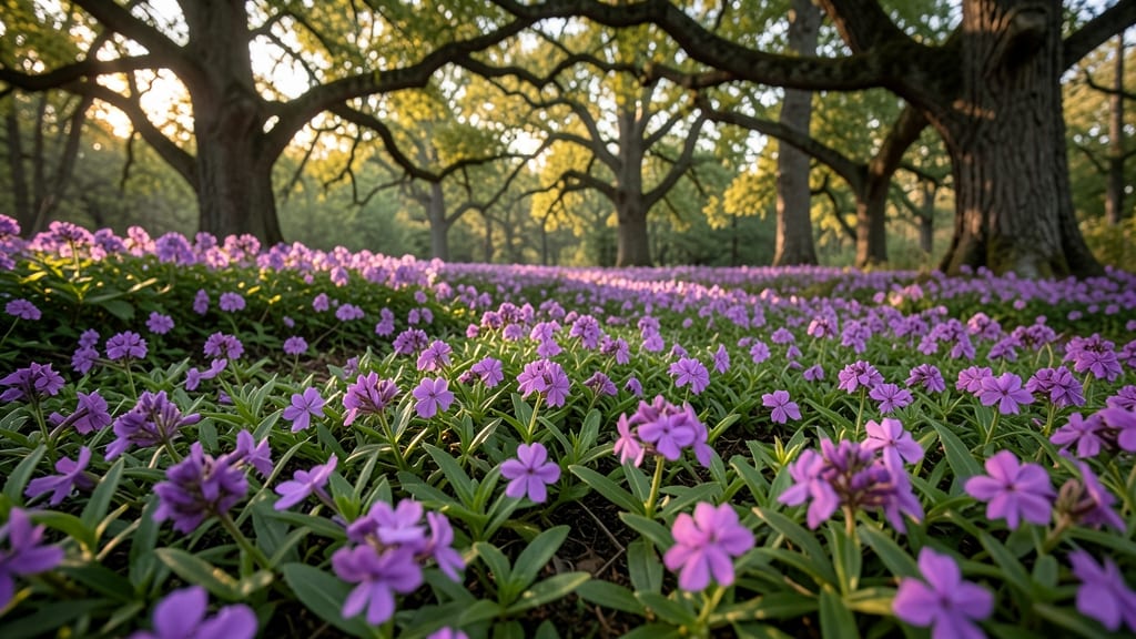 Creeping Phlox for Fragrant Purple Ground Cover