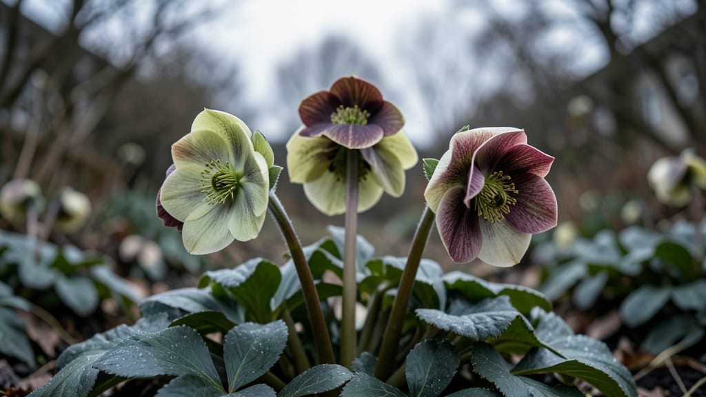 Hellebores: Winter-Blooming Jewels for Dark Corners