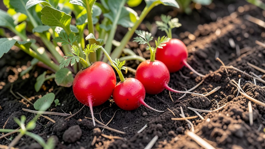 Radishes for Quick Shade Harvests