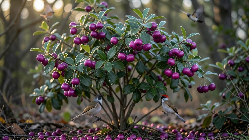 American Beautyberry 'Callicarpa Americana'