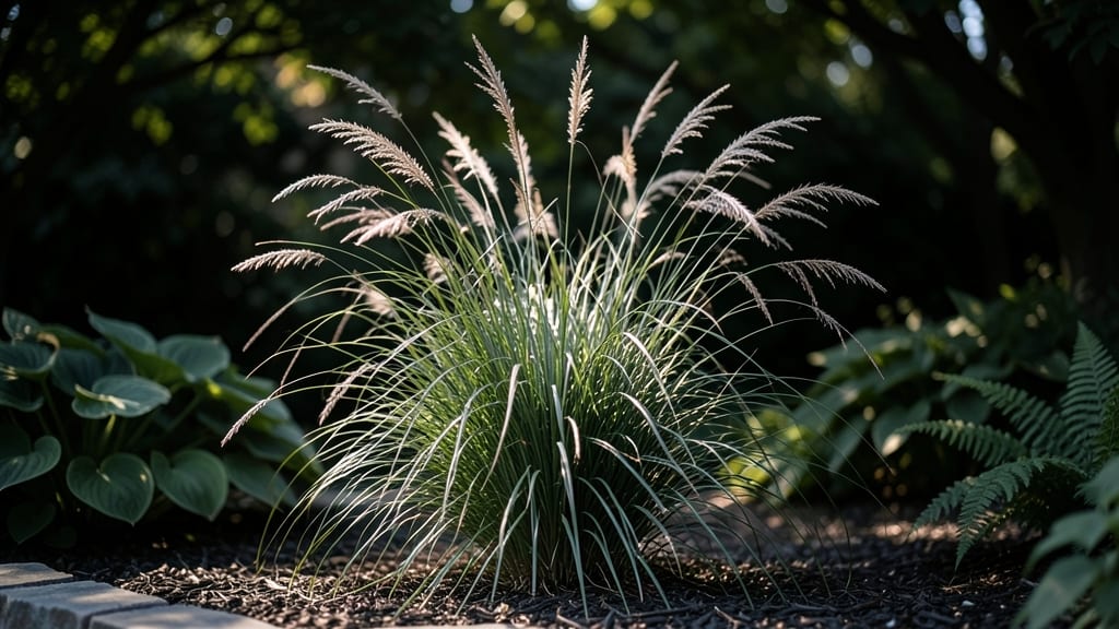 Dwarf Fountain Grass (Pennisetum alopecuroides)