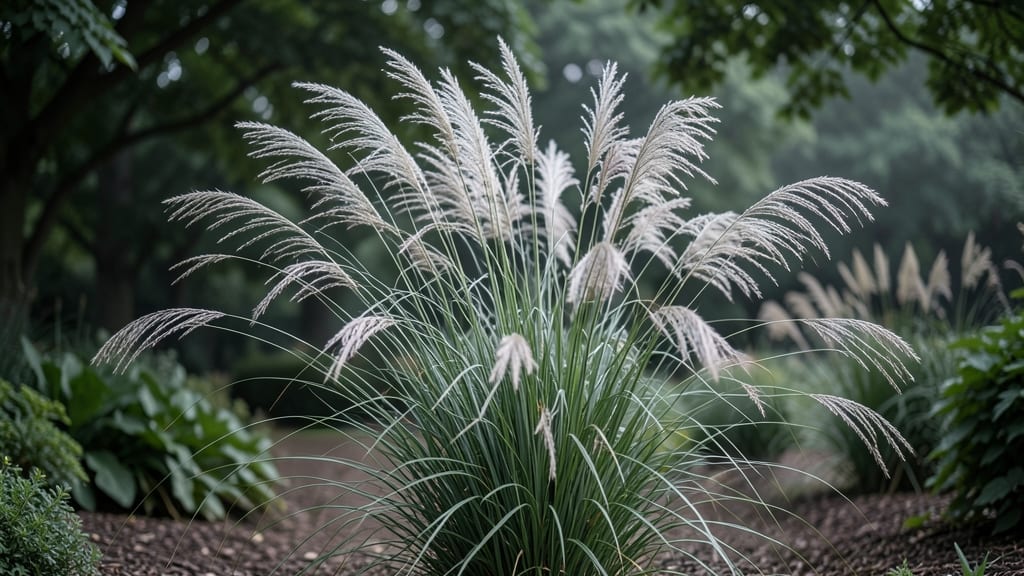 Miscanthus 'Gracillimus' for Graceful Arching