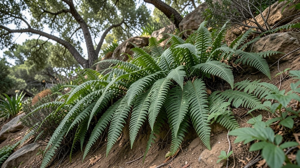 Sword Fern for Lush Green Ground Cover