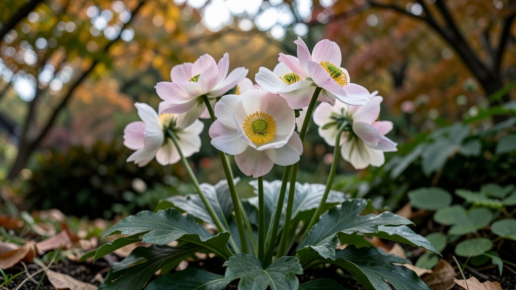 Japanese Anemone for Late-Season Blooms