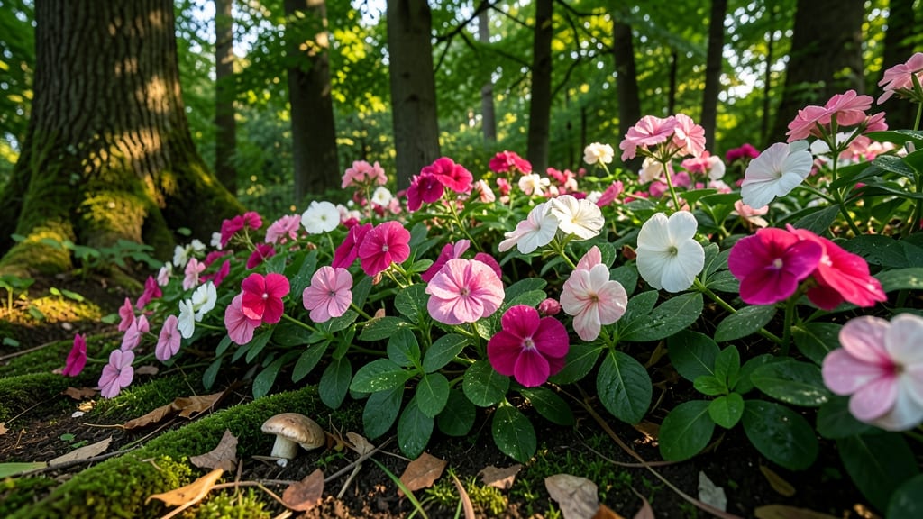 Impatiens Walleriana with Double Blooms