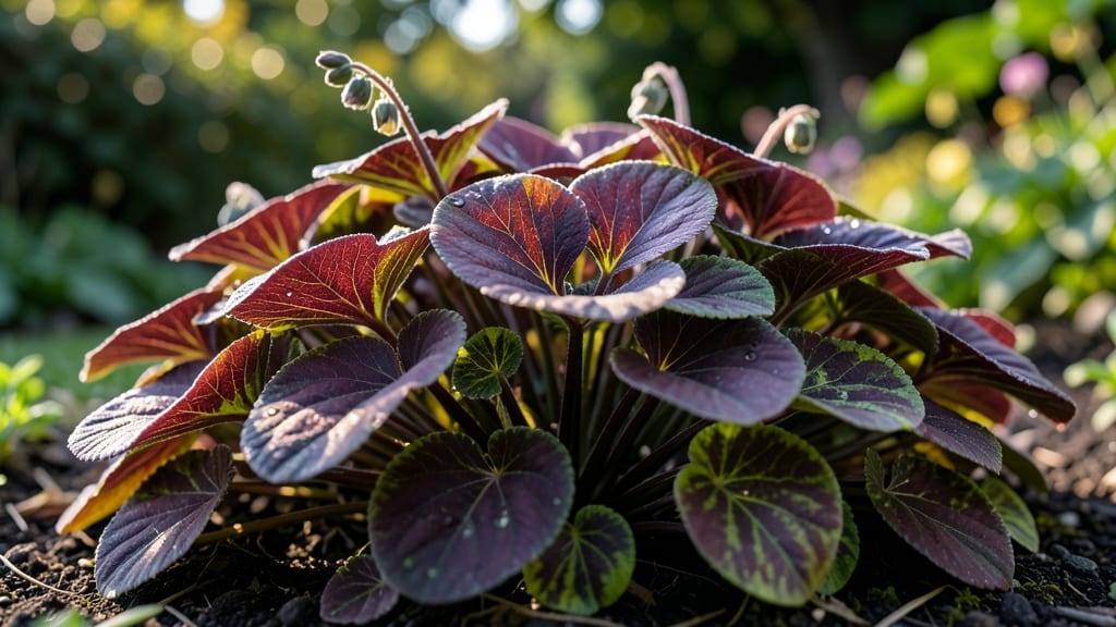 Heuchera Coral Bells with Striking Foliage
