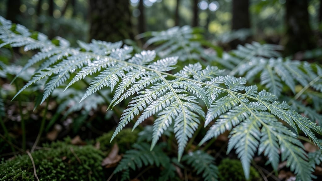 Japanese Painted Fern for Colorful Foliage