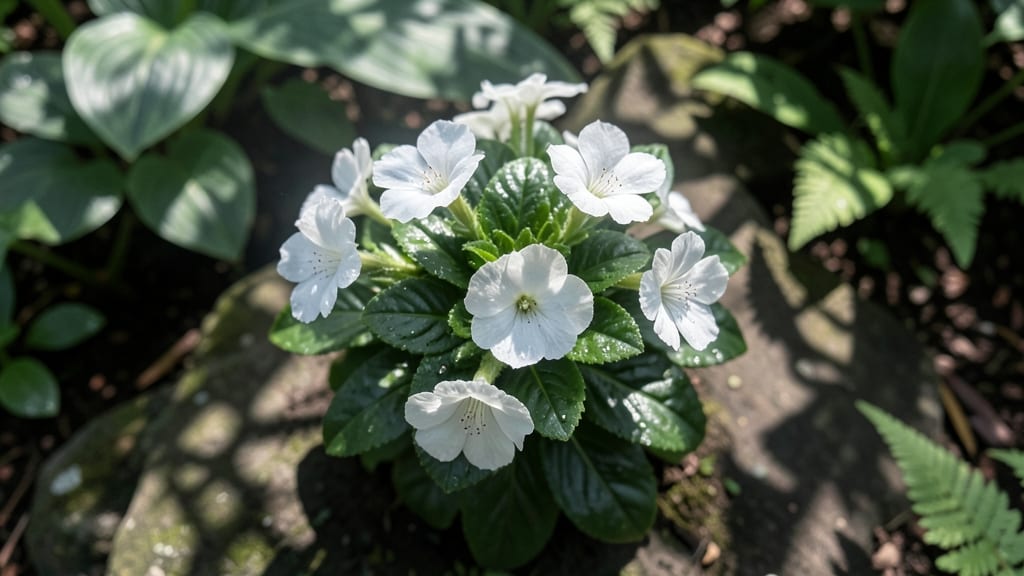 Tiny Tiki White New Guinea Impatiens
