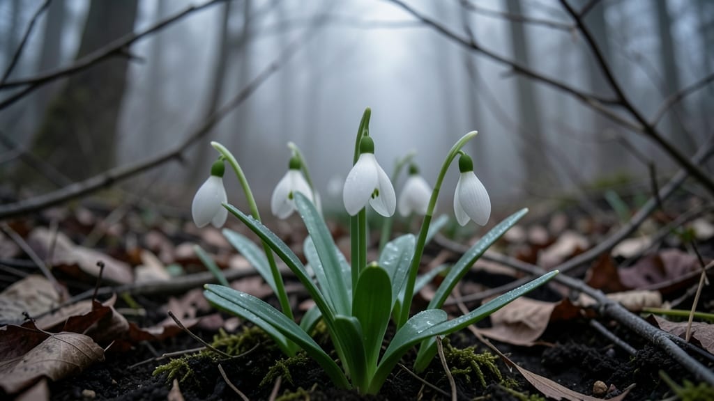 Snowdrop Galanthus Nivalis