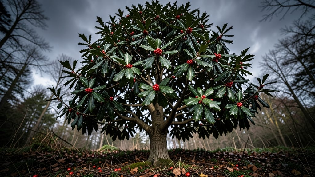 American Holly for Wildlife-Friendly Berries