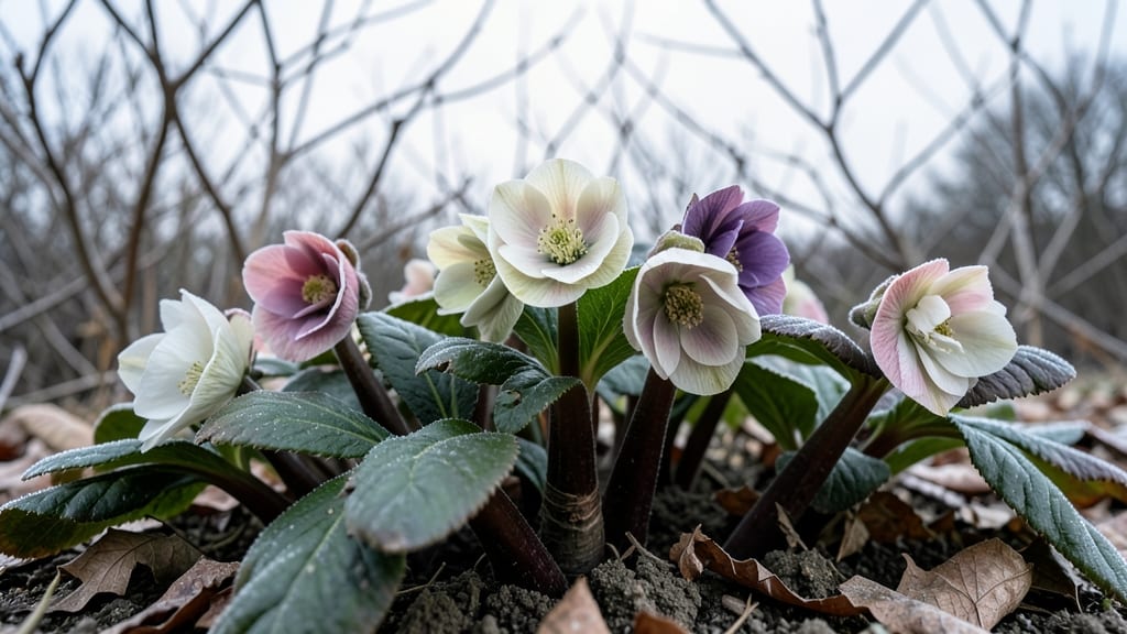 Hellebores for Winter Blooms