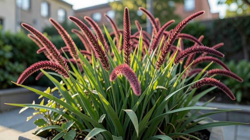Fountain Grass For Compact Privacy Solutions