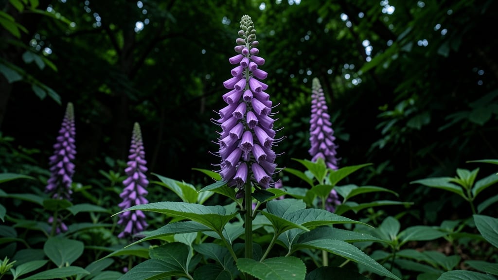 Cimicifuga Racemosa Purple Foxglove