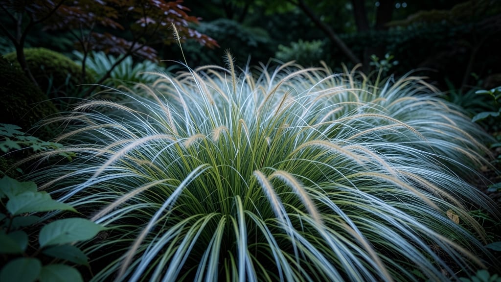 Japanese Forest Grass for Textural Shade Drama