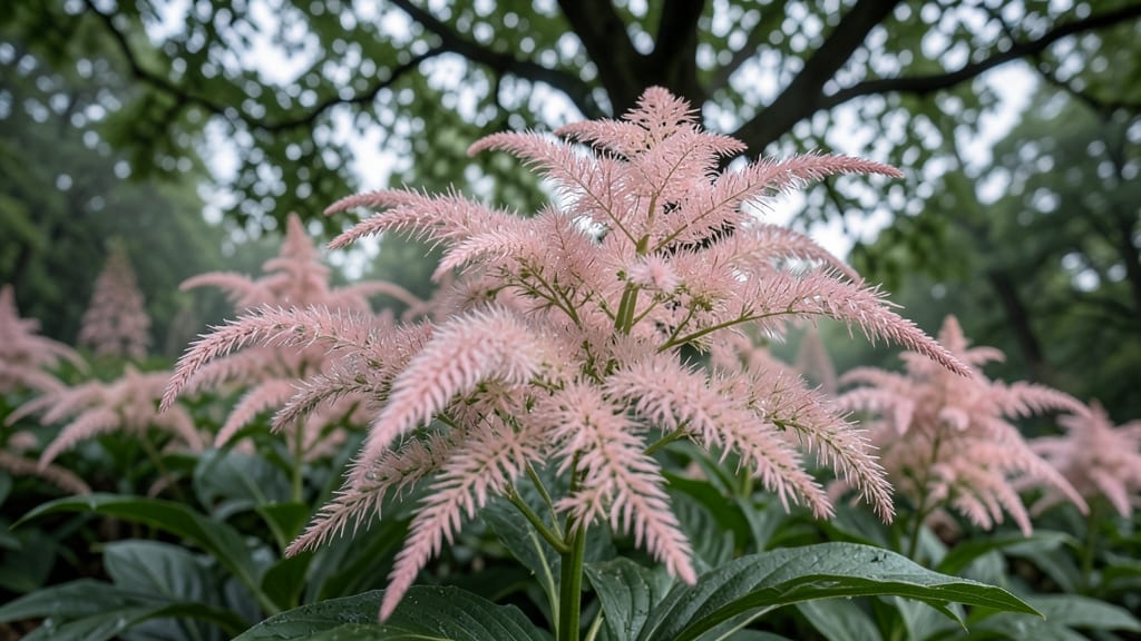 Astilbes for Feathery Shade Elegance