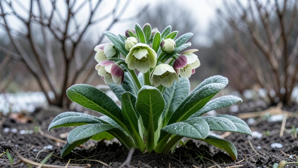 Hellebore for Winter-Blooming Grace