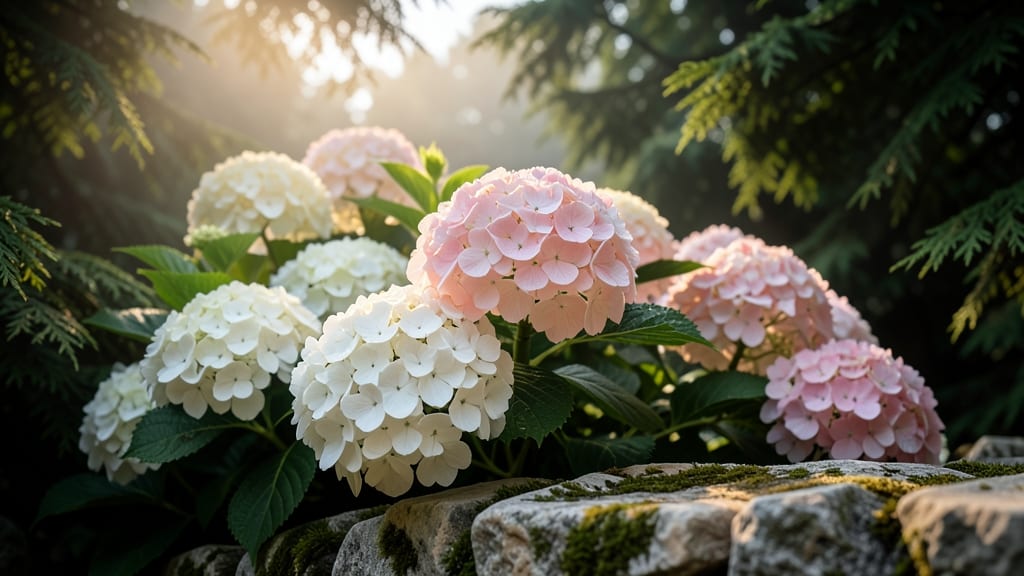 Vanille Fraise Hydrangea with Fragrant Blooms