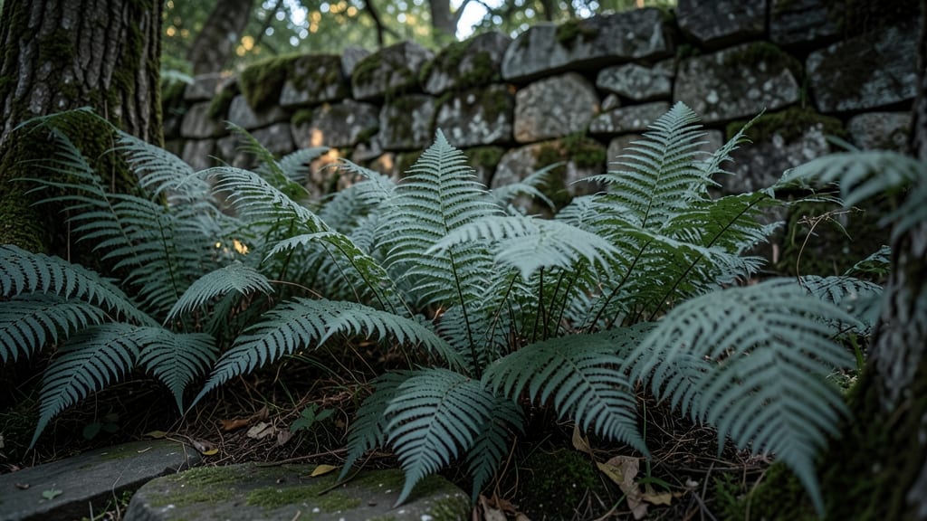 Ferns for Lush Green Texture