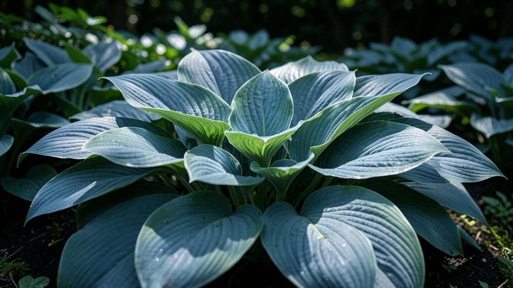 Hosta 'Blue Angel'