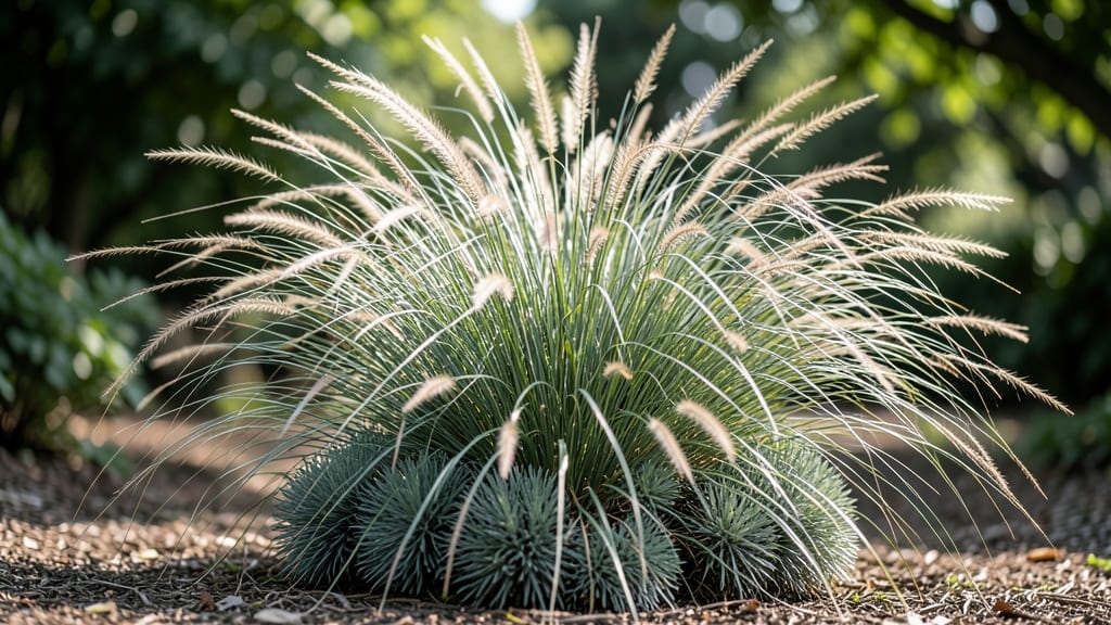 Dwarf Fountain Grass (Pennisetum Alopecuroides)
